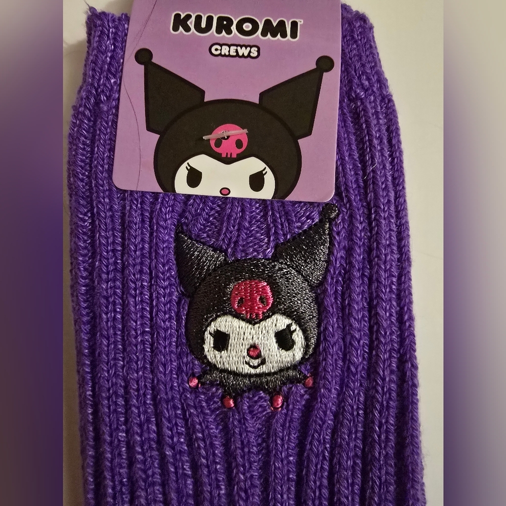 Kuromi Crew Socks